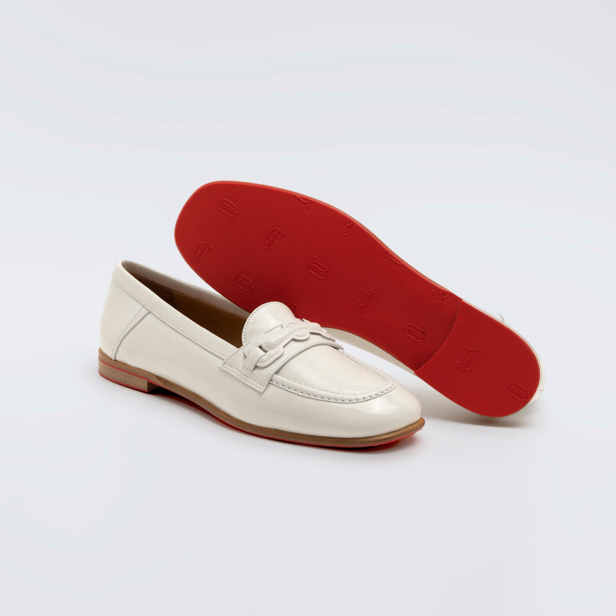 MOCASSINO - DE596 BIANCO