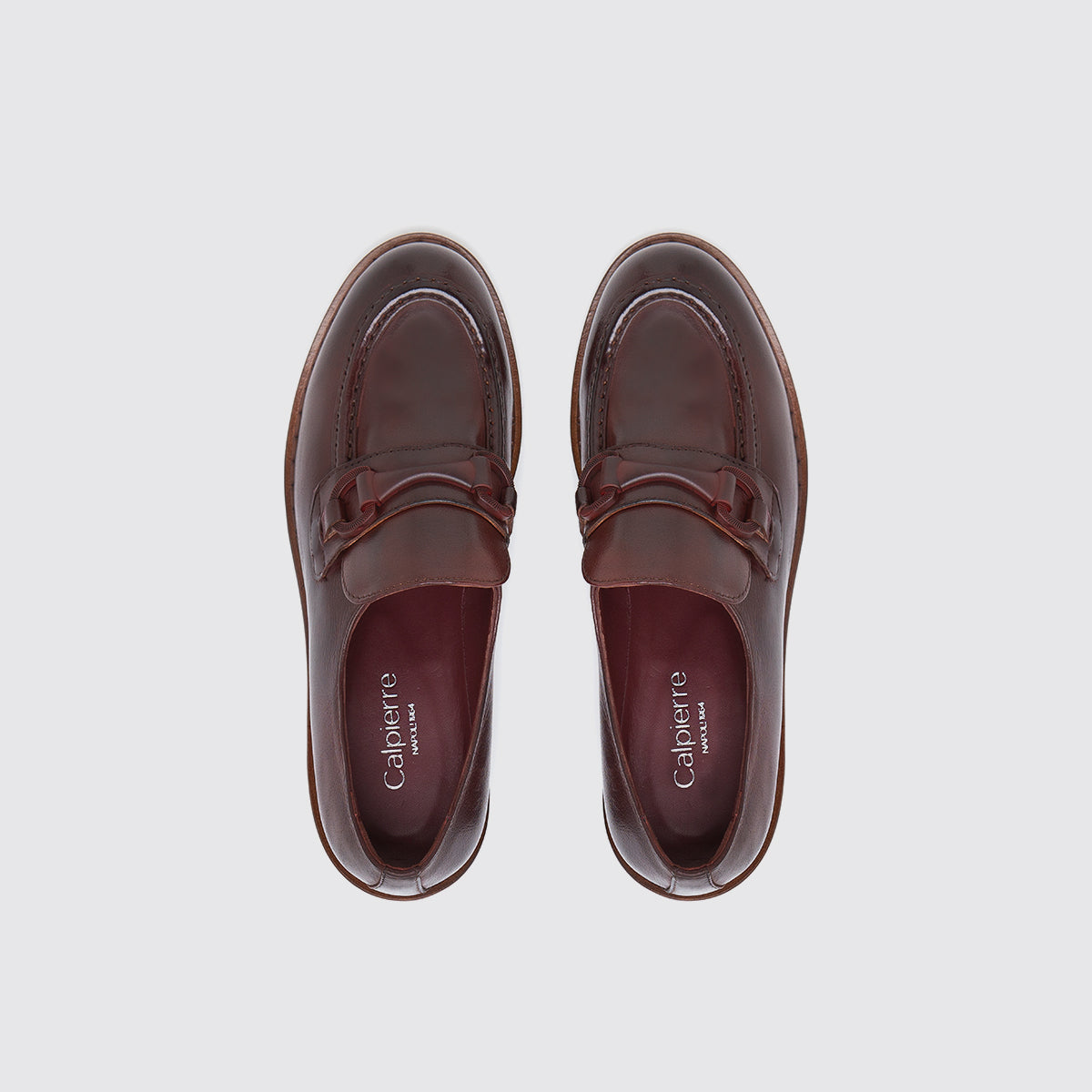 MOCASSINO - D497 ROSSO SCURO