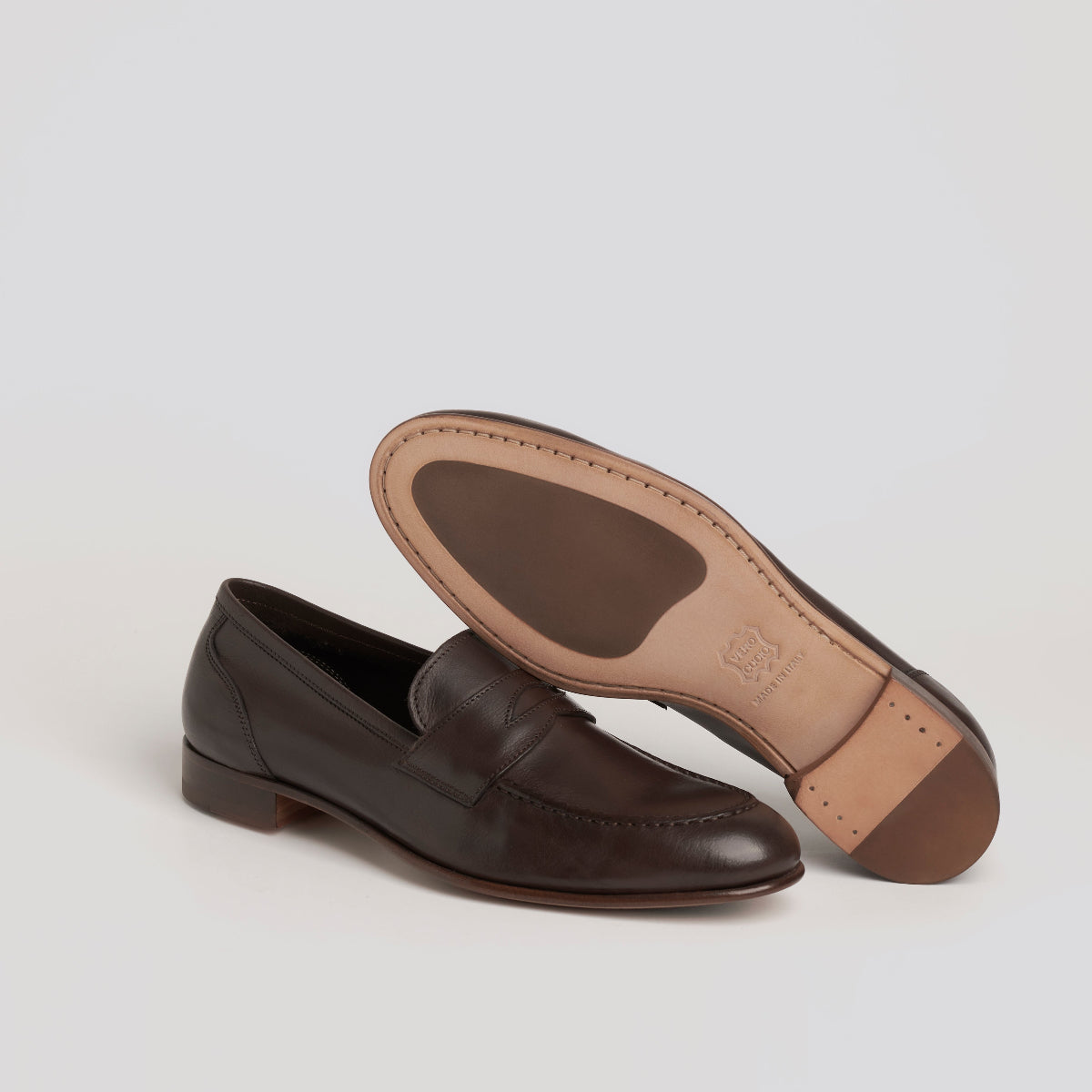 MOCCASIN - 2037-G COCCO leather sole