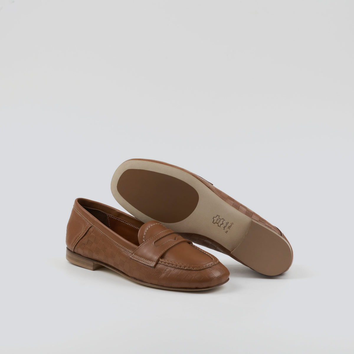 MOCASSINO - DE533 CUOIO