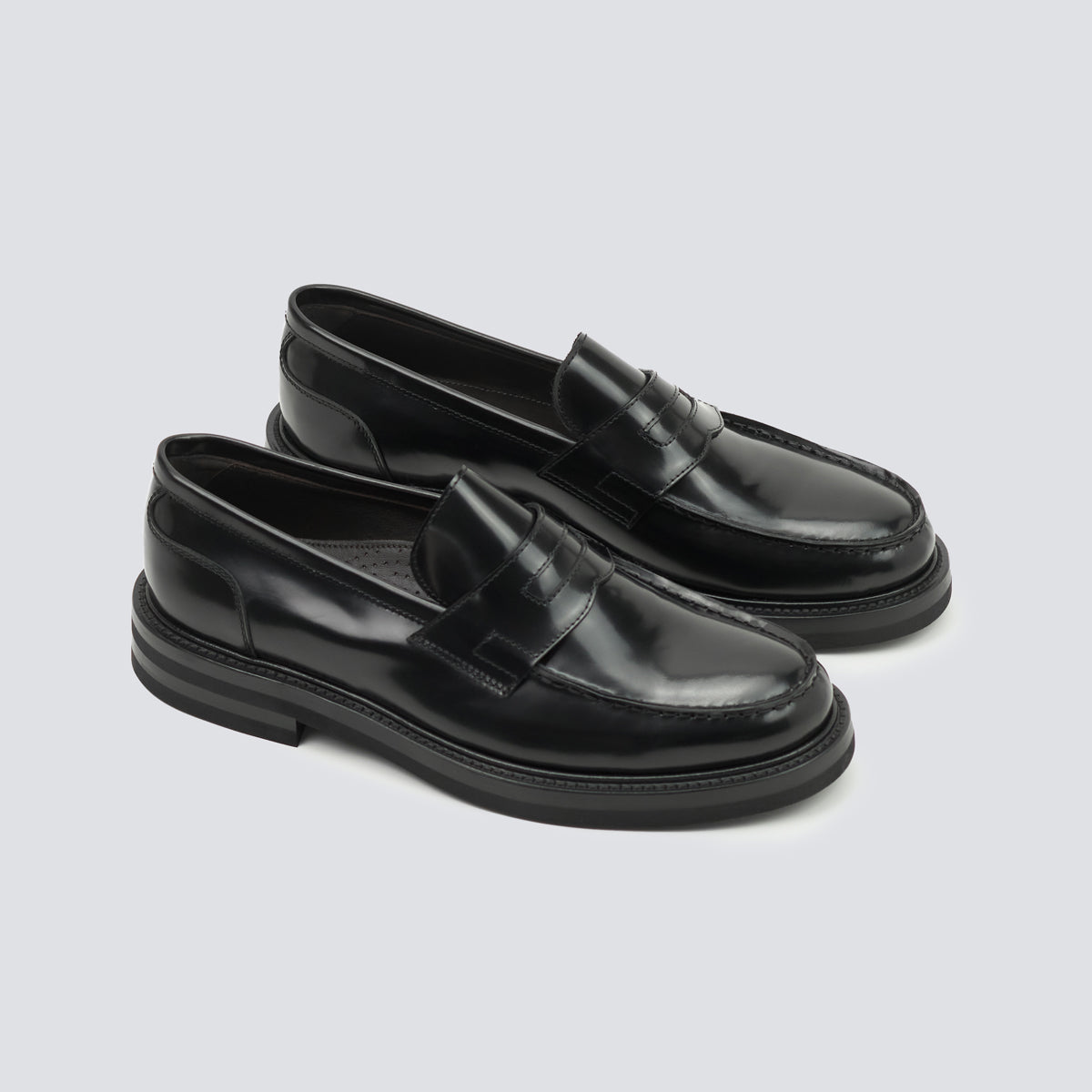 MOCCASIN - B3208 BLACK