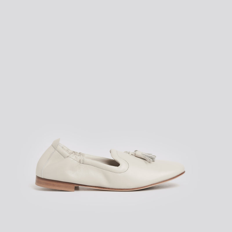MOCASSINO - DE508 BIANCO