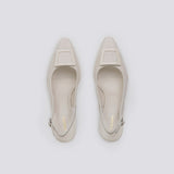 SLINGBACK - BDH31 MILK WHITE