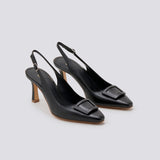 Calpierre women's slingback black BDH31