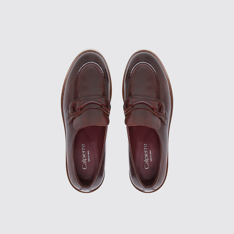 MOCASSINO - D497 ROSSO SCURO