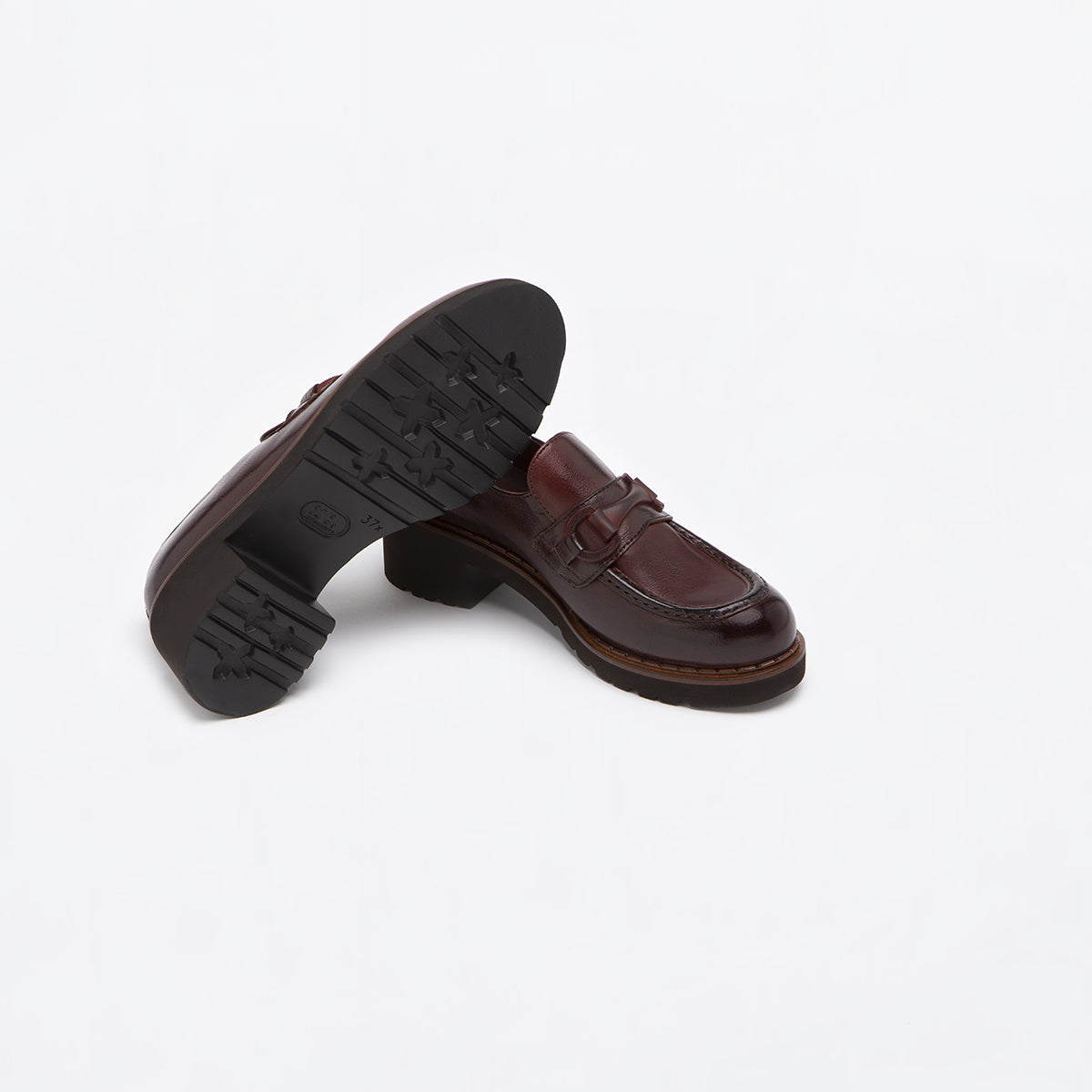 MOCASSINO - D497 BORDEAUX