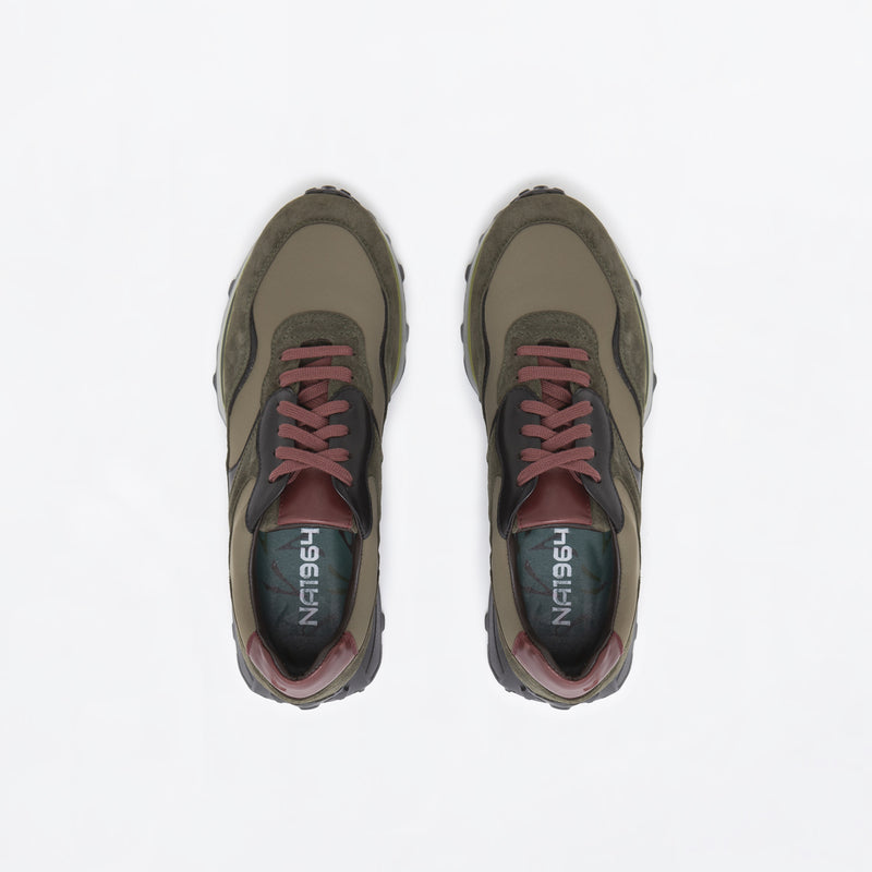 NA1964 - SNEAKER - CAMOUFLAGE BADGER