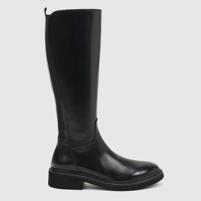 Calpierre black women's boot DZ105