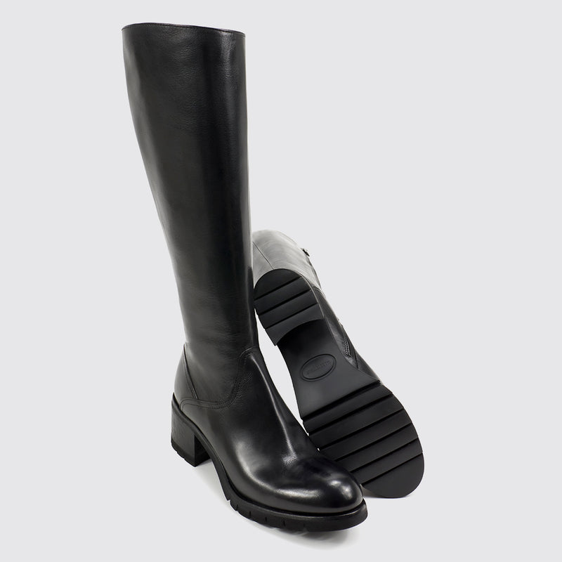 Calpierre black women's boot DZ200